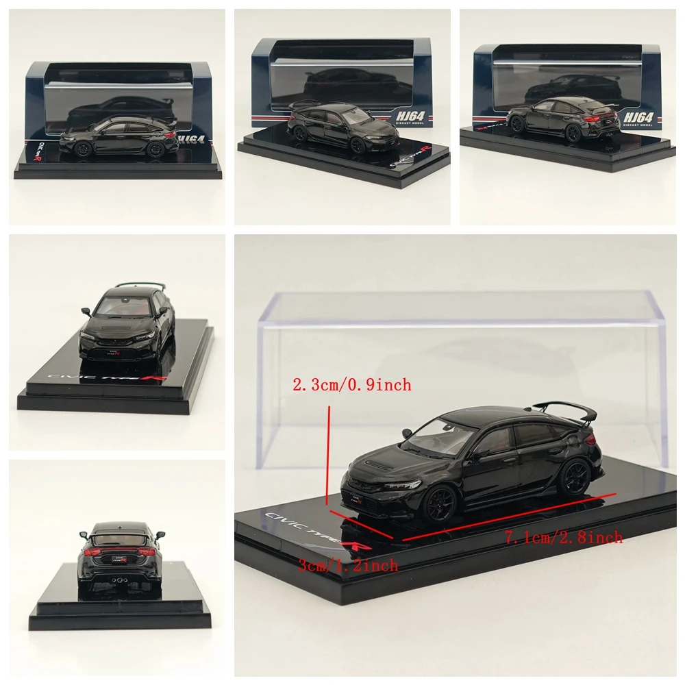 1/64 CIVIC TYPE R Diecast Model Car Collection 6 1/64 CIVIC TYPE R Diecast Model Car Collection - Image 6
