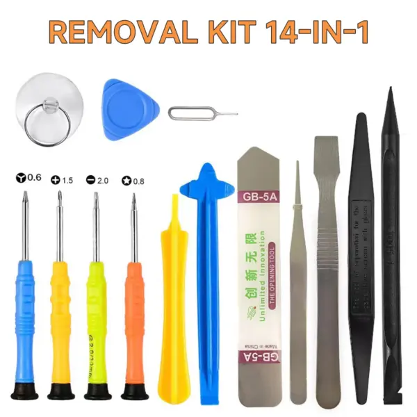 14 in 1 Phone & Tablet Repair Toolkit - Image 7