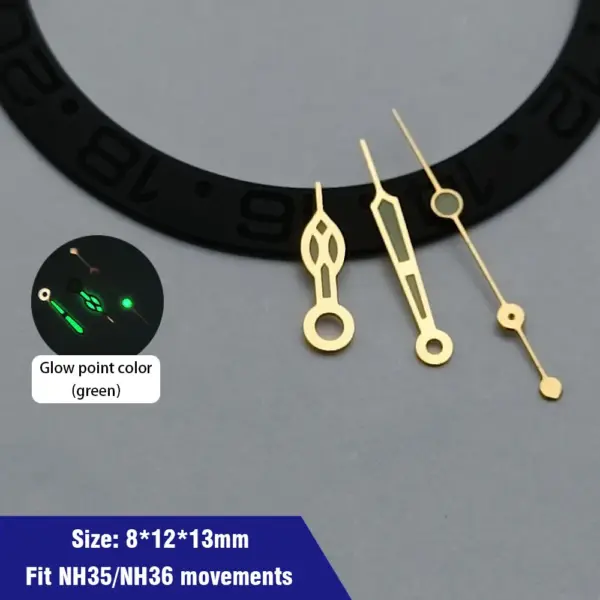 Green Luminous Watch Hands for NH35 NH36 Movement - Image 34