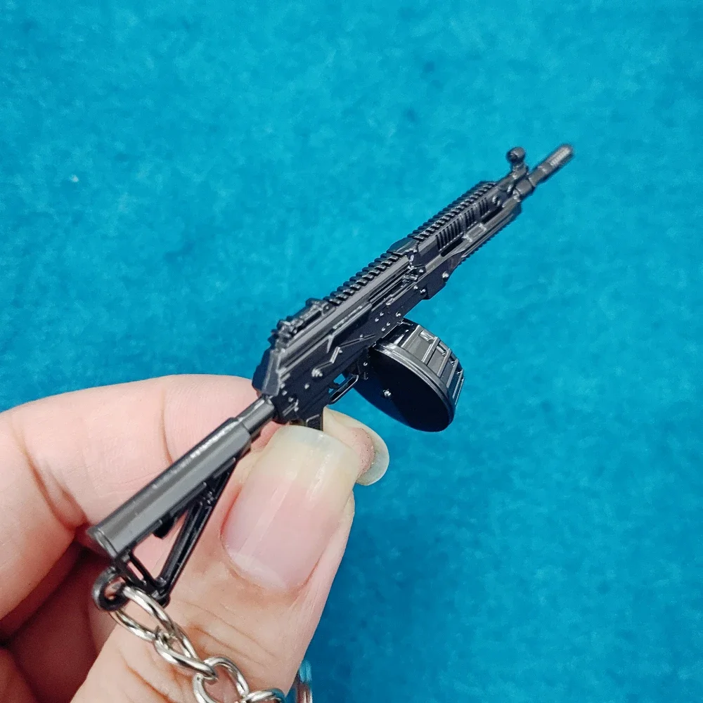 Mini Metal Pistol Keychain for Men 5 Mini Metal Pistol Keychain for Men - Image 5