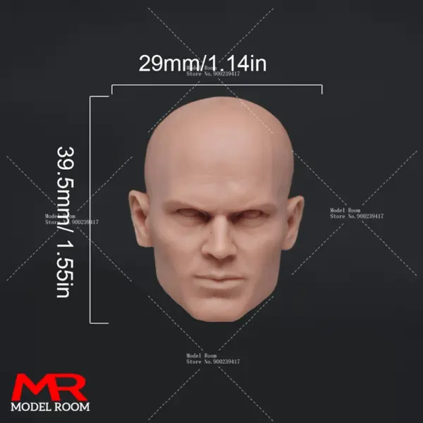 Unpainted 1/6 Leonardo Head Sculpt Model - Image 28