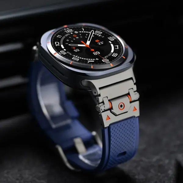 Silicone Strap for Samsung Galaxy Watch7 Ultra 47mm - Image 6
