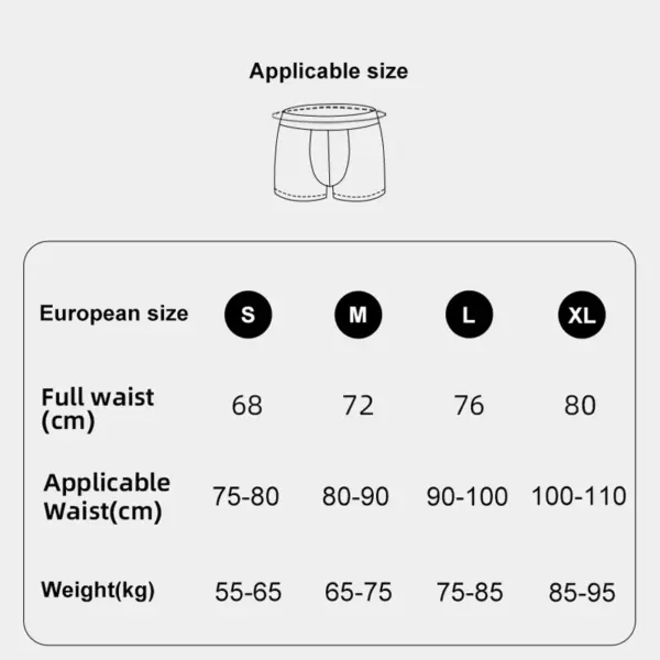 Men's 100% Cotton Loose Boxer Shorts YH13 - Image 6