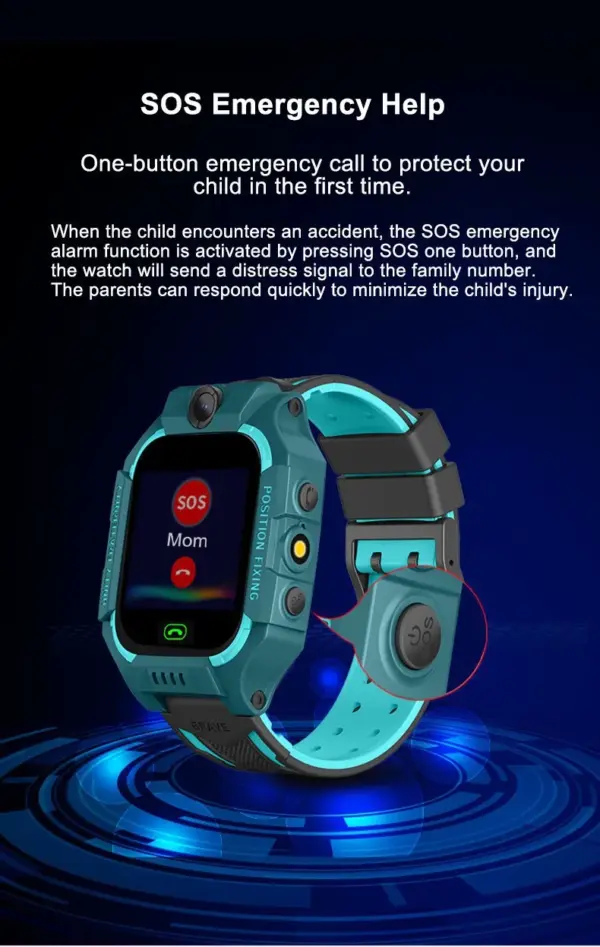 OZKVVM Q19B Kids Smart Watch with Camera - Image 3
