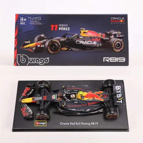Burago 1:43 Red Bull Racing RB19 Diecast Model - Image 10
