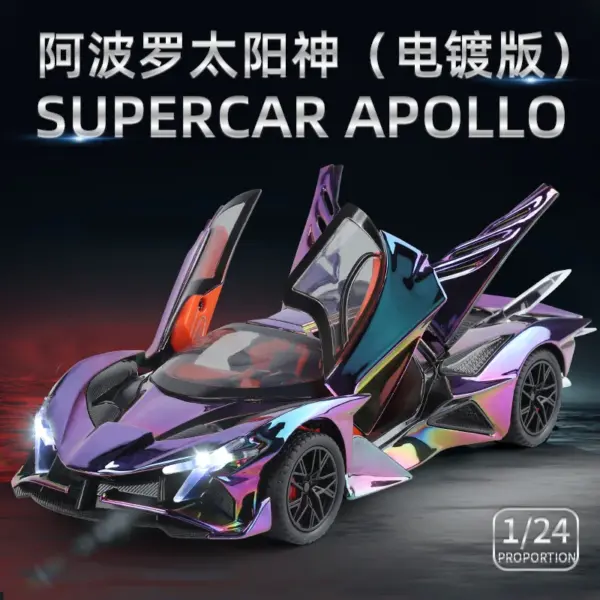 1:24 Apollo EVO Diecast Alloy Car Model - Image 2
