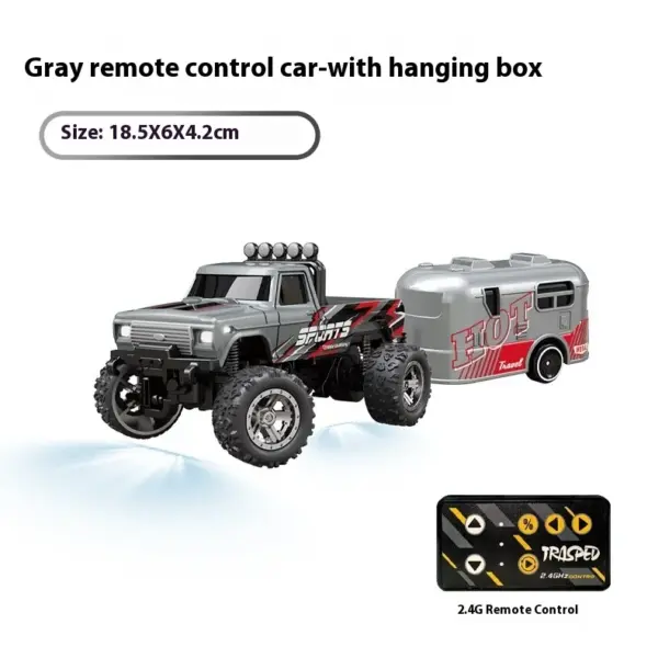 1:64 Off-Road RC Car with Trailer Gift - Image 9