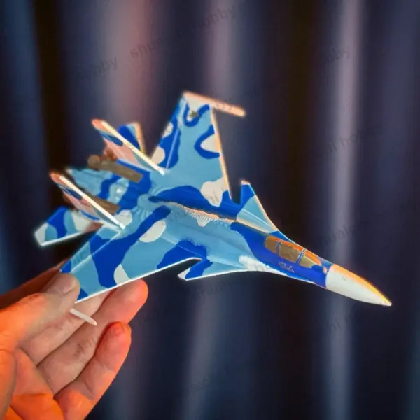 Su-33 Navy Blue Scale Model Kit for Adults - Image 5