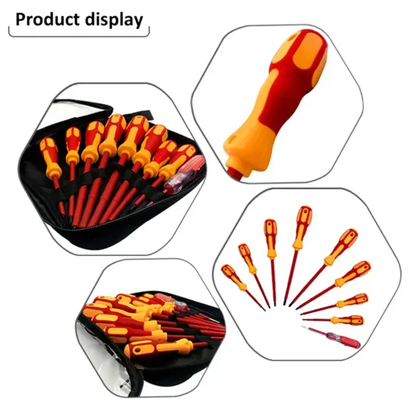 9in1 Insulated Magnetic Screwdriver Set for Professionals - Image 5