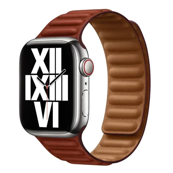 Leather Strap for Apple Watch Series 8/7/6/5/4/3/2/1 - Image 30