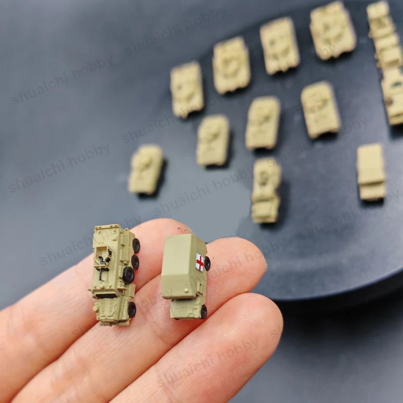 Resin Armored Vehicle Miniature Kit 1/350 & 1/400 4 Resin Armored Vehicle Miniature Kit 1/350 & 1/400 - Image 4