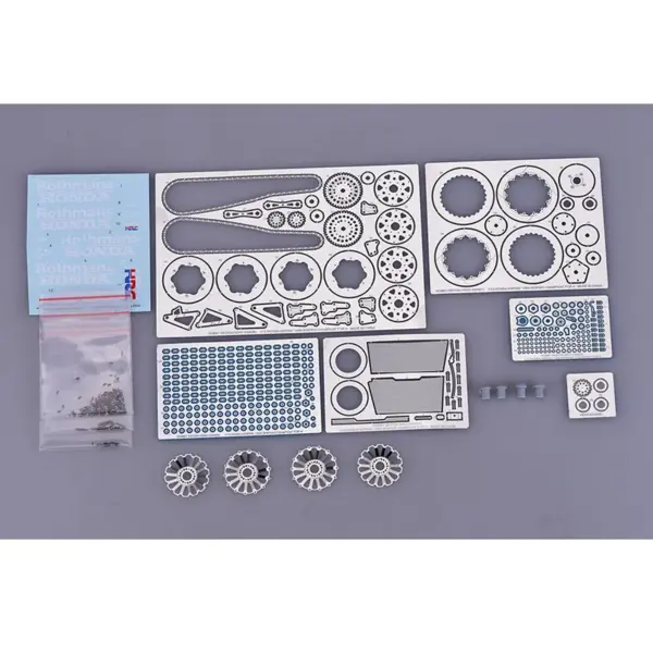Hobby Design 1/12 Metal Motorcycle Upgrade Kit - Image 2