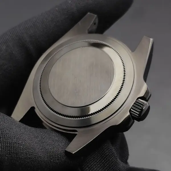 GMT 40.5MM Bidirectional Sapphire Watch Case for NH34 NH35 - Image 2