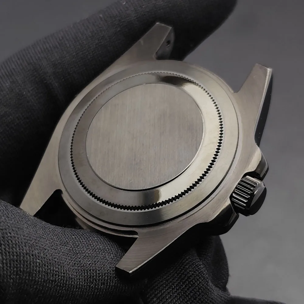 GMT 40.5mm Bidirectional Sapphire Watch Case for NH34/NH35 2 GMT 40.5mm Bidirectional Sapphire Watch Case for NH34/NH35 - Image 2