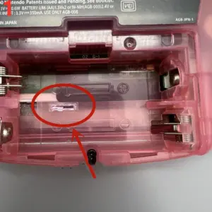 Gold Rechargeable Battery for GBA 8 S5ebab9720a4d457aa18185a54fd384c5b