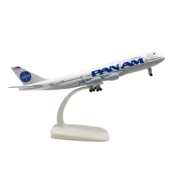 8 Inch Diecast Boeing 747 Airplane Model - Image 2