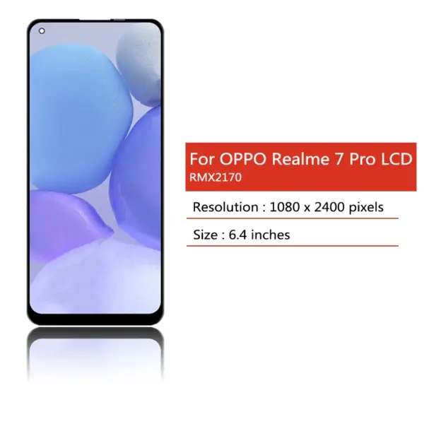 6.4 inches AMOLED LCD Display for Realme 7 Pro - Image 2