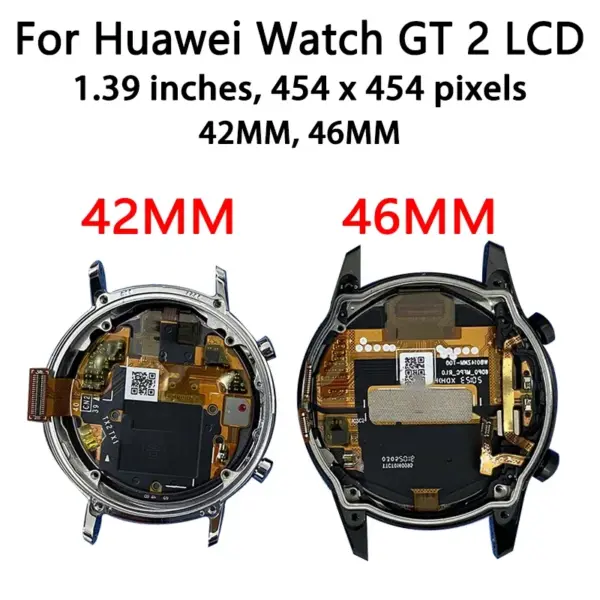 OLED Replacement Screen for Huawei Watch GT2 GT 2 Dan-B19 LTN-B19 - Image 4