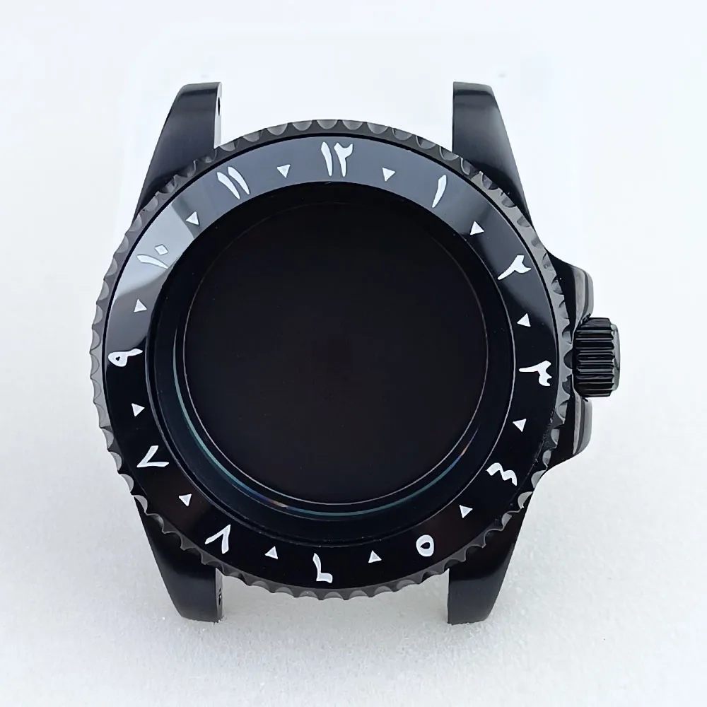 GMT Black Watch Case for NH34/NH35/NH36 Movements 34 GMT Black Watch Case for NH34/NH35/NH36 Movements - Image 34
