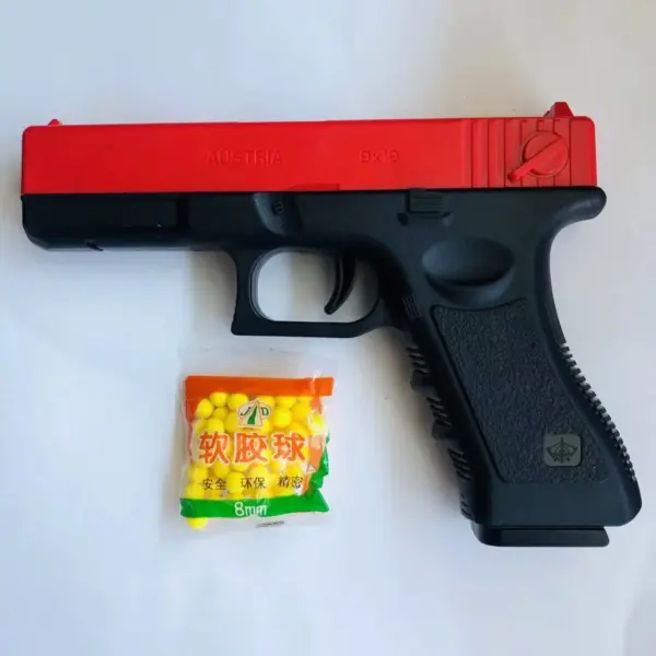 Manual G17 Foam Bullet Toy Gun - Image 6