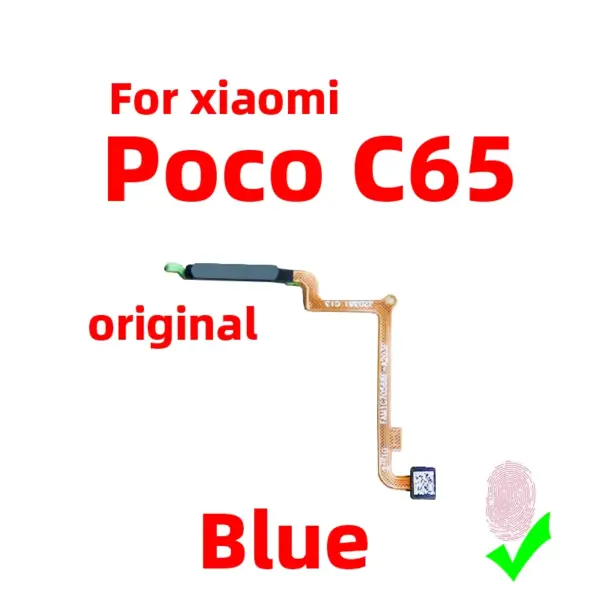 Original Xiaomi Poco C65 Fingerprint Sensor Scanner Flex Cable - Image 3