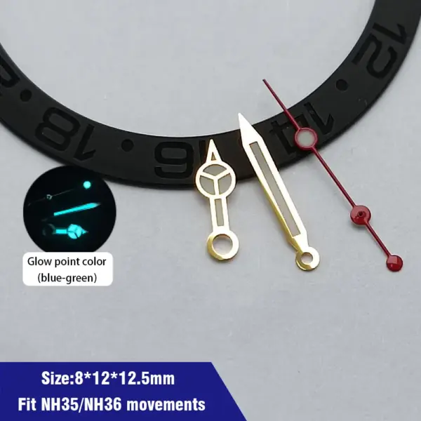 Green Luminous Watch Hands for NH35 NH36 Movement - Image 31