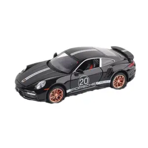 1:32 Porsche 911 Turbo S Diecast Model Ornament 22 S5fe01d63f6f04edbaa2f7934f996d6aa7
