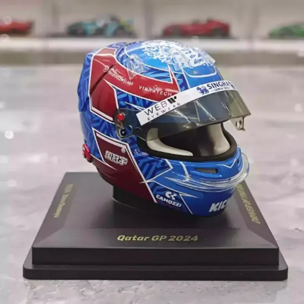 Spark 1/5 Qatar F1 Helmet Resin Model Collectible - Image 3