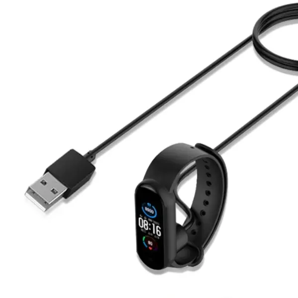 45cm Magnetic USB Charging Cable for Mi Band 5, 6, 7 - Image 3