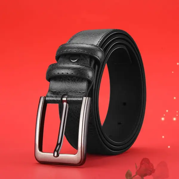 Genuine Leather Men's Business Belt - Image 7