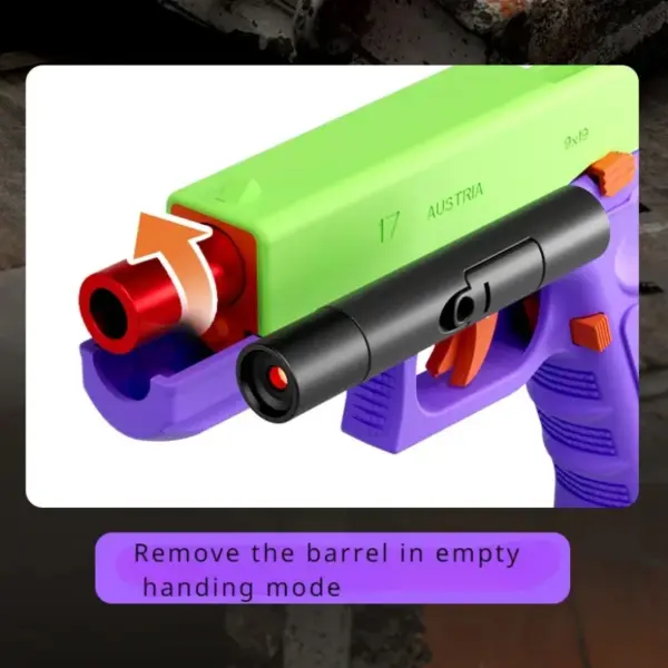G17 Dual-Mode Shell Ejection Laser Toy Gun - Image 4