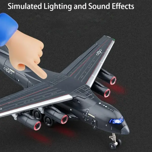 1:180 Y-20 Transport Aircraft Model with Light and Sound - Image 5