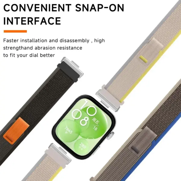 Nylon Trail Loop Band For Huawei Watch Fit 3 - Image 3
