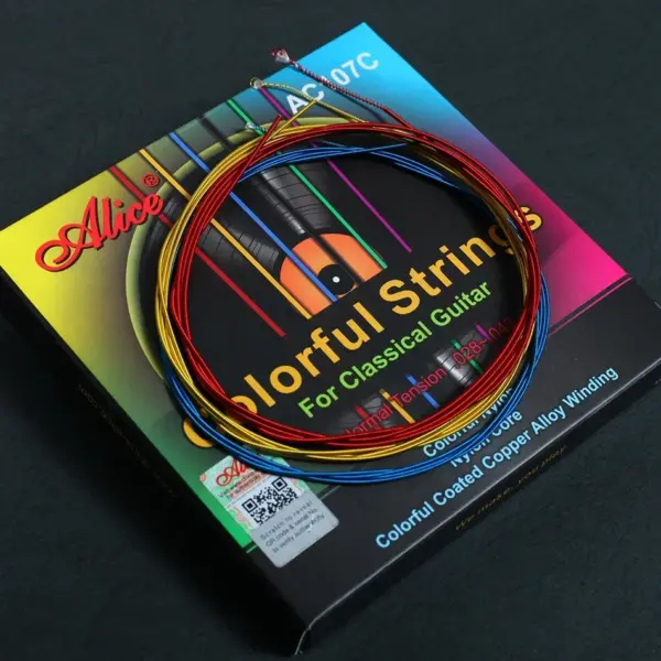 Colorful Alice AC107C Classical Guitar Strings - Image 4