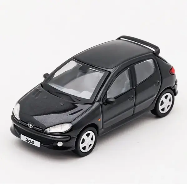Shadow 1:64 Peugeot 206 Alloy Model Car - Image 9