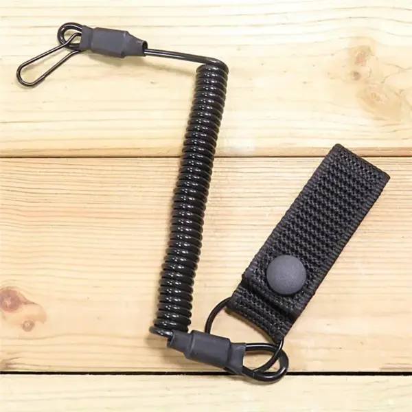 Elastic Tactical Lanyard for Keys and Flashlights - Image 14