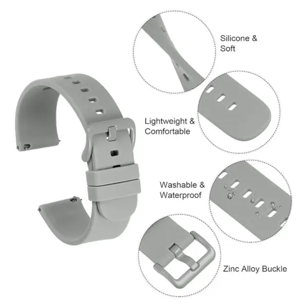 Silicone Case and Strap for Redmi Watch 5 Lite - Image 3