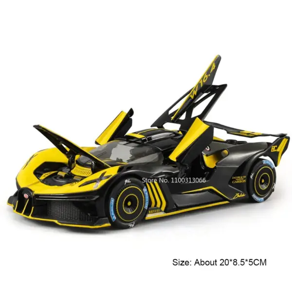 1:24 Bolide Revuelto Alloy Diecast Car Model - Image 10