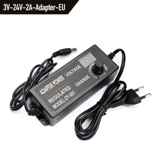 Adjustable DC Power Adapter 1V-36V for LED Strips - Image 14
