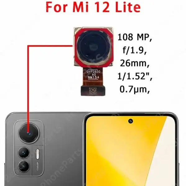 Xiaomi Mi 12 Series Rear Camera Module Replacement - Image 2