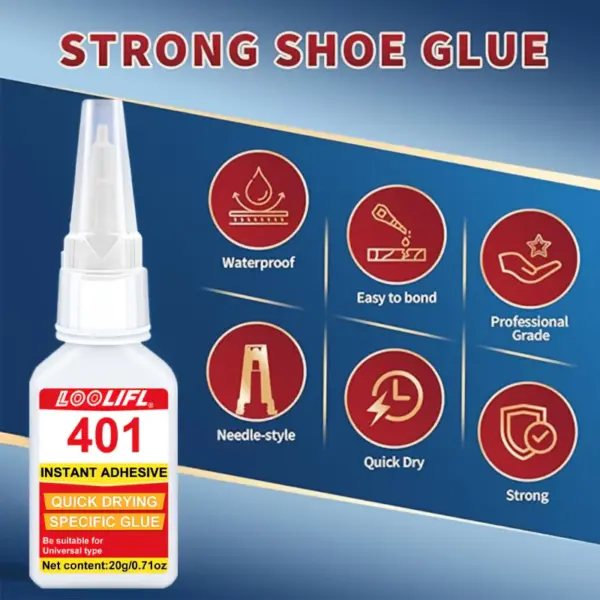 Super Glue 20ML Fast-Setting Adhesive for Multiple Materials - Image 6
