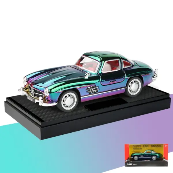 1:32 Scale 300SL Diecast Car Model with Lights - Image 7