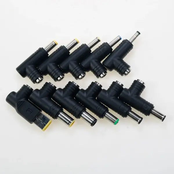 DC 5.5X 2.5 Female to Multi-Size Power Adapter - Image 2