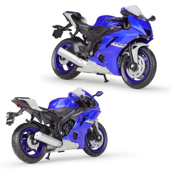 Yamaha YZF R6 1:18 Diecast Motorcycle Model - Image 3