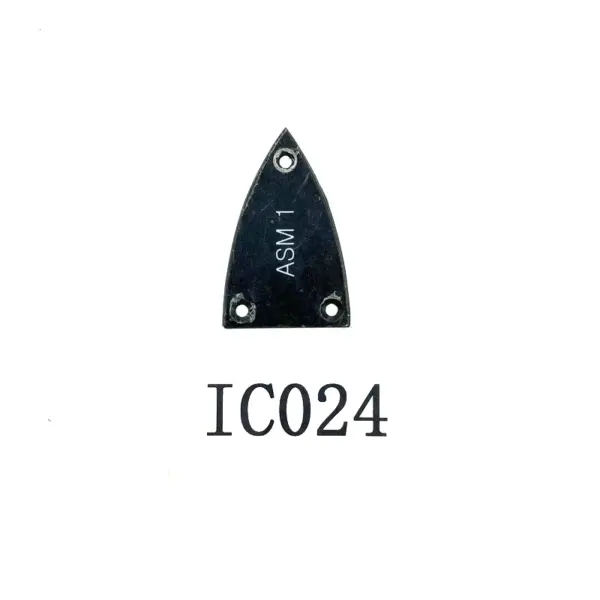 Korean BcRich Guitar Trussrod Cover Black - Image 4
