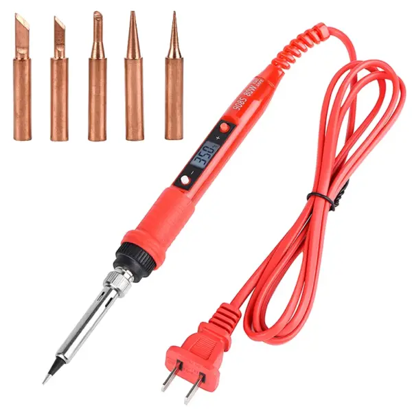 JCD 80W Adjustable Soldering Iron 220V/110V with LCD Display - Image 11