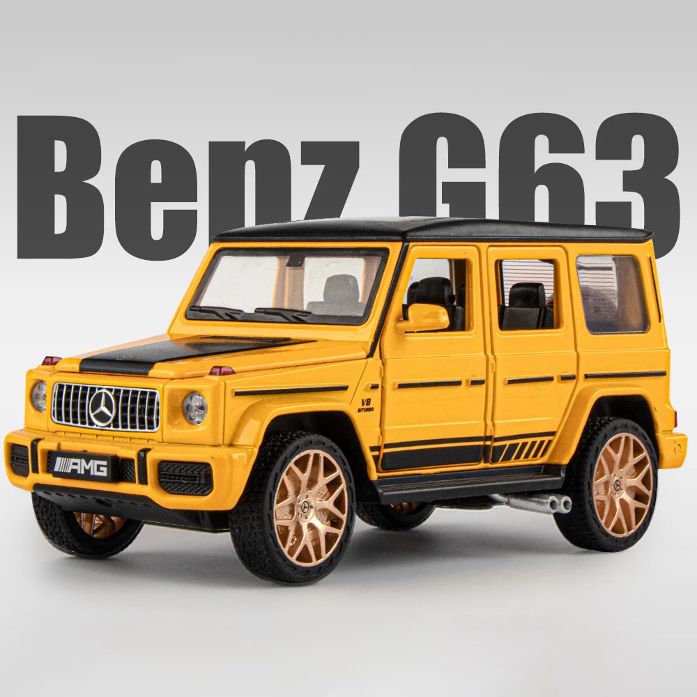1:32 Benz G63 Alloy Model Car Toy 11 1:32 Benz G63 Alloy Model Car Toy - Image 11
