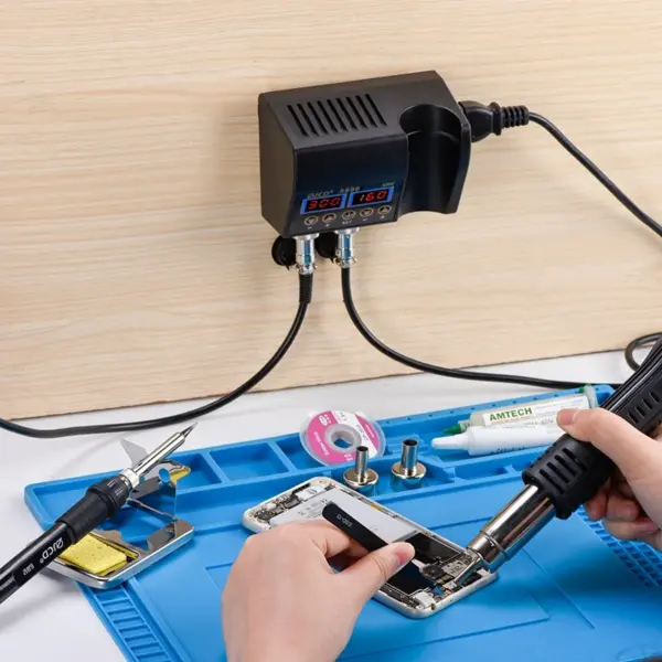 JCD 8898 2-in-1 Soldering Station with LCD Display - Image 4