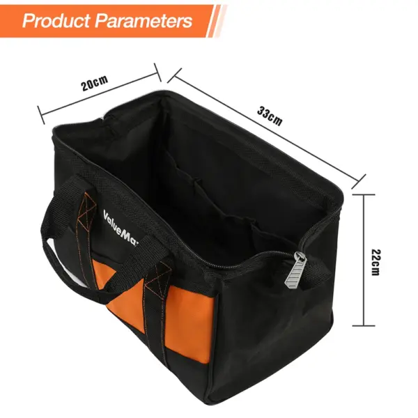 Valuemax 13-inch Large Tool Bag with 12 Pockets - Image 6
