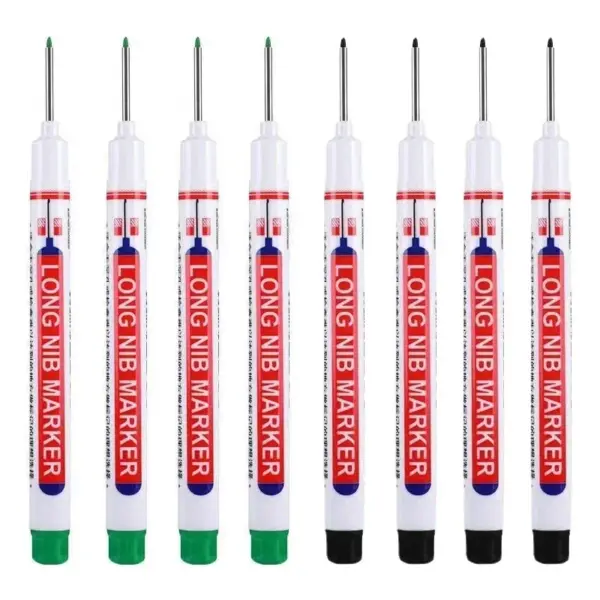 Deep Hole Long Nib Markers 8-Piece Set - Image 22